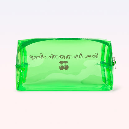 POUCH NEON GREEN