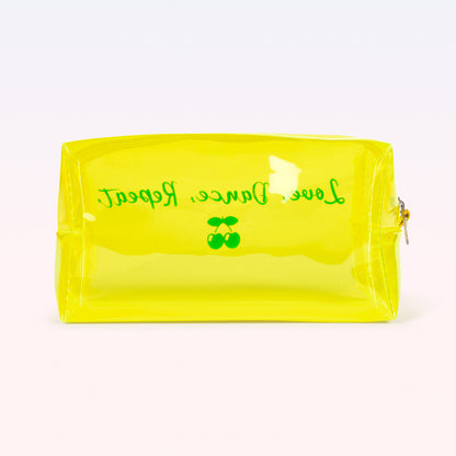 POUCH NEON YELLOW