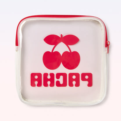 POUCH TRANSPARENT WHITE