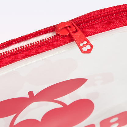 POUCH TRANSPARENT WHITE
