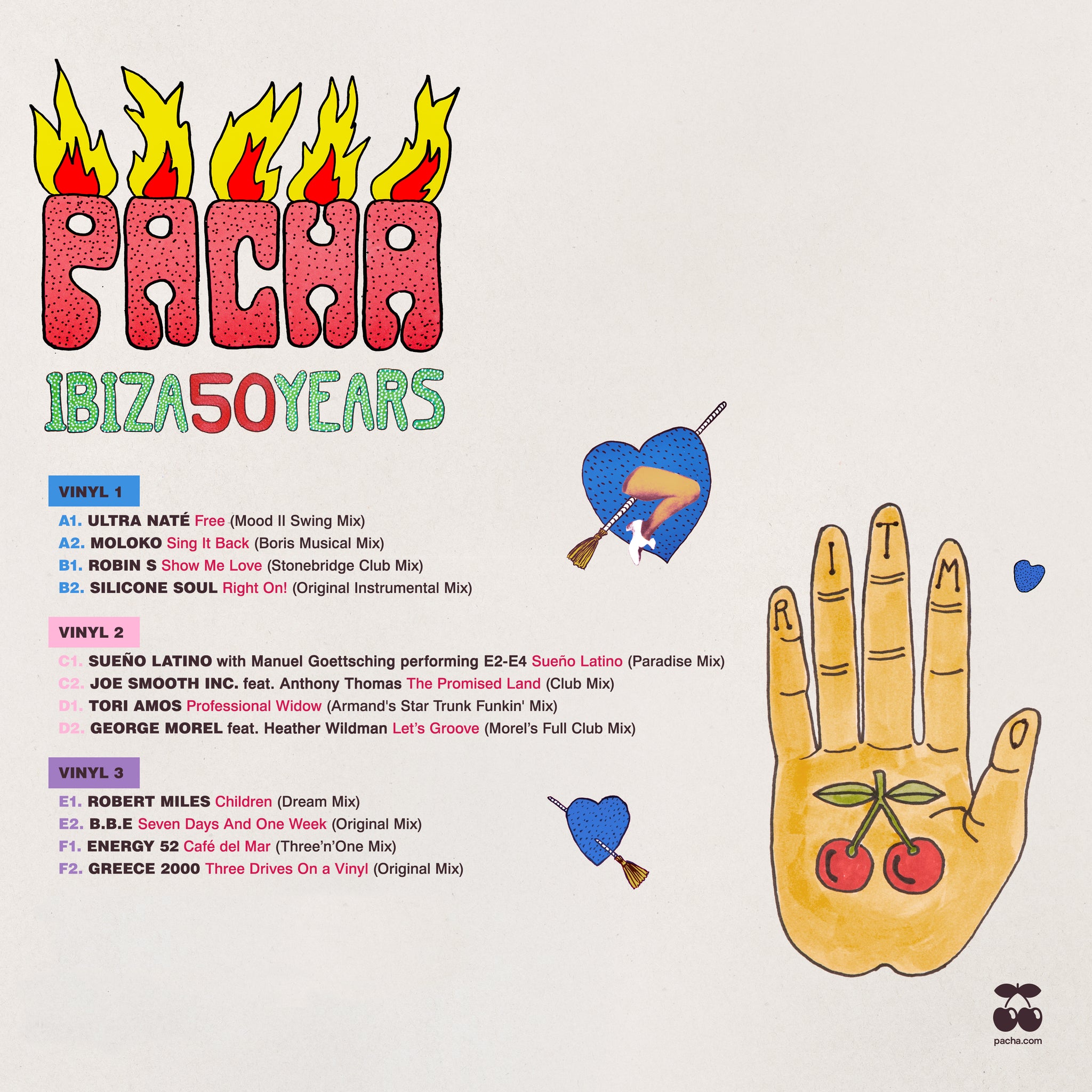 Pacha-Vinyl zum 50-jährigen Jubiläum