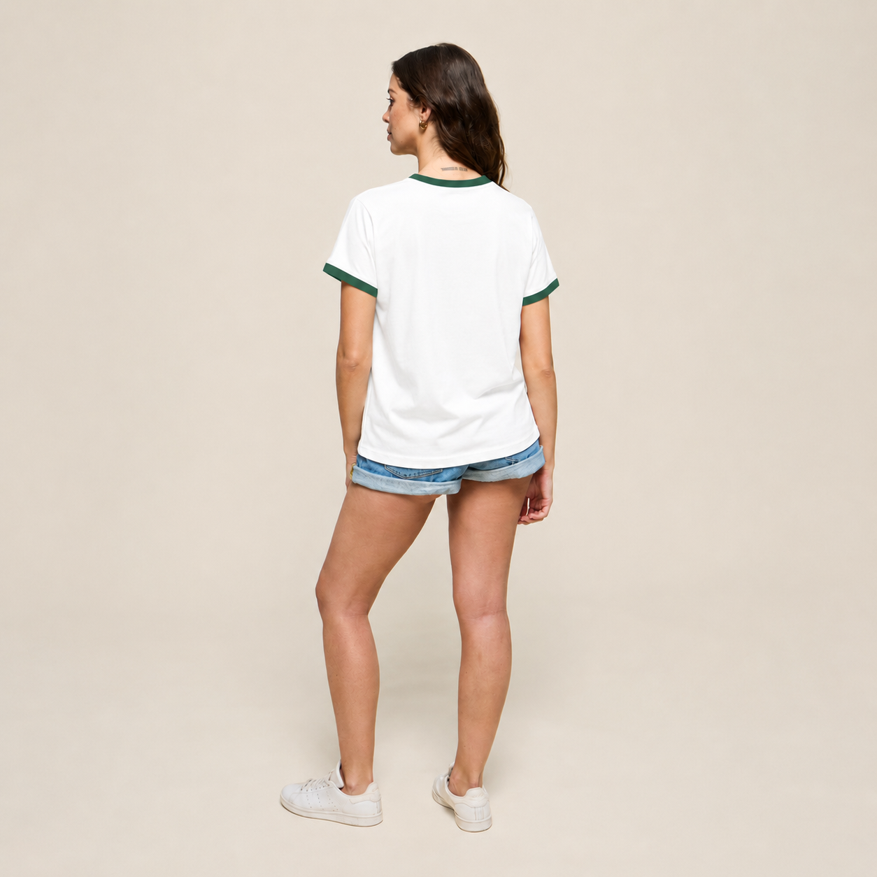 T-SHIRT RETRO GREEN