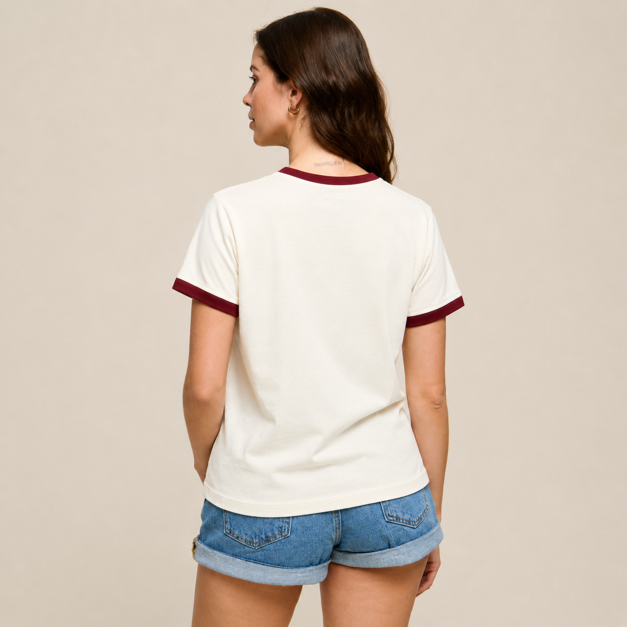 T-SHIRT RETRO WINE