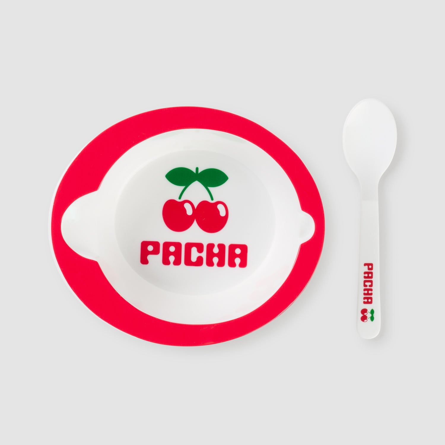 Confezione piatto Pacha con cucchiaio