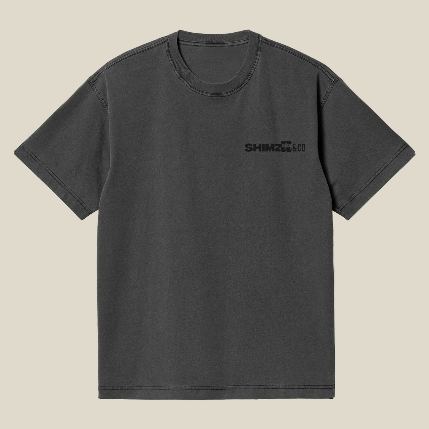T-SHIRT SHIMZA PACHA DARK GREY