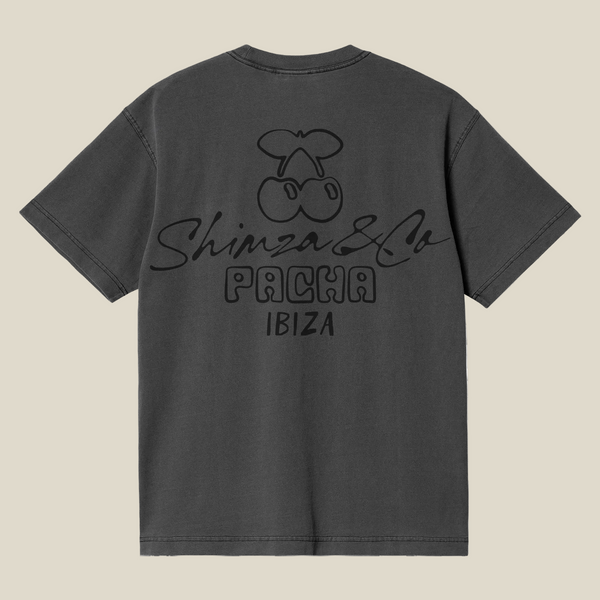 T-SHIRT SHIMZA PACHA DARK GREY - second image