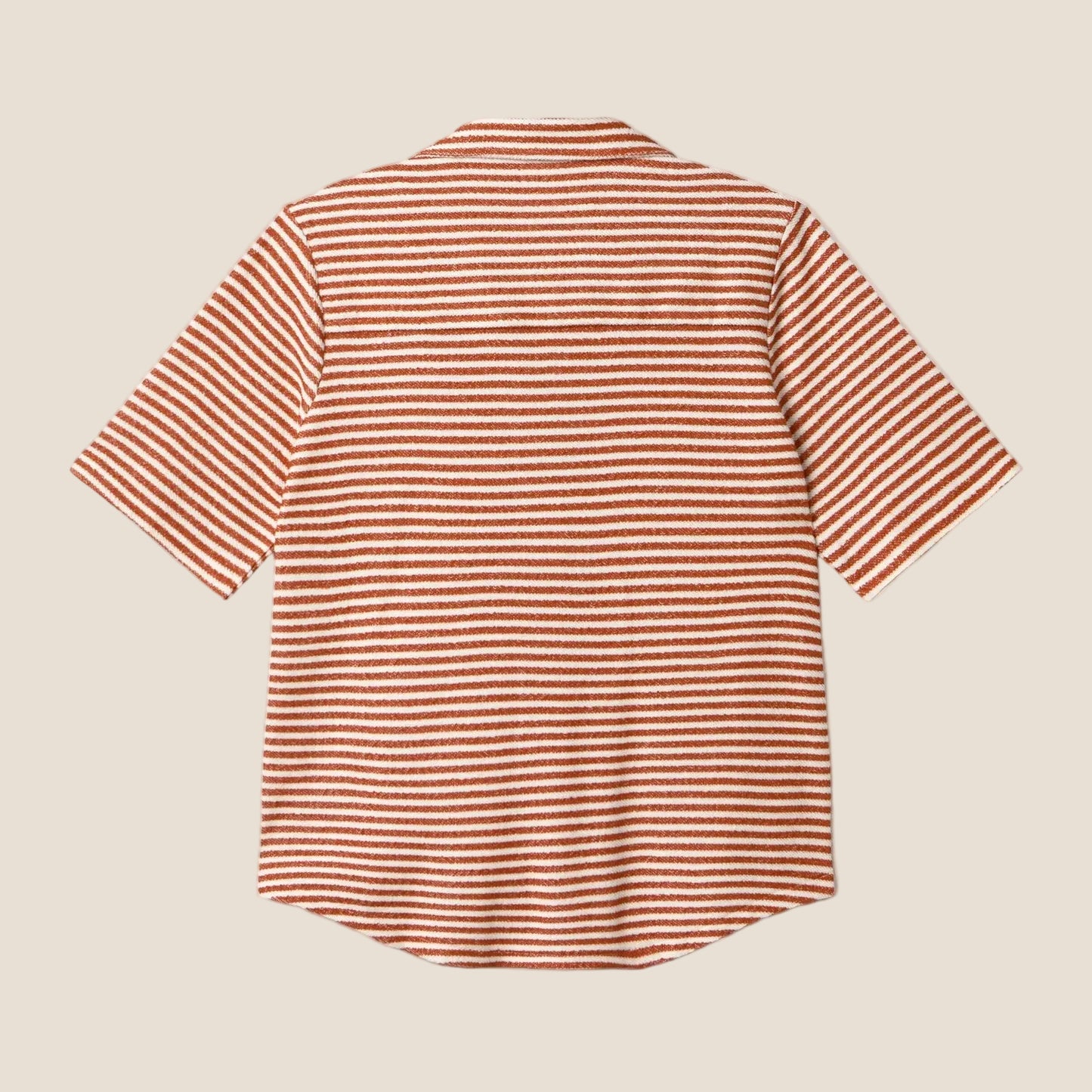 SHIRT STRIPES ORANGE