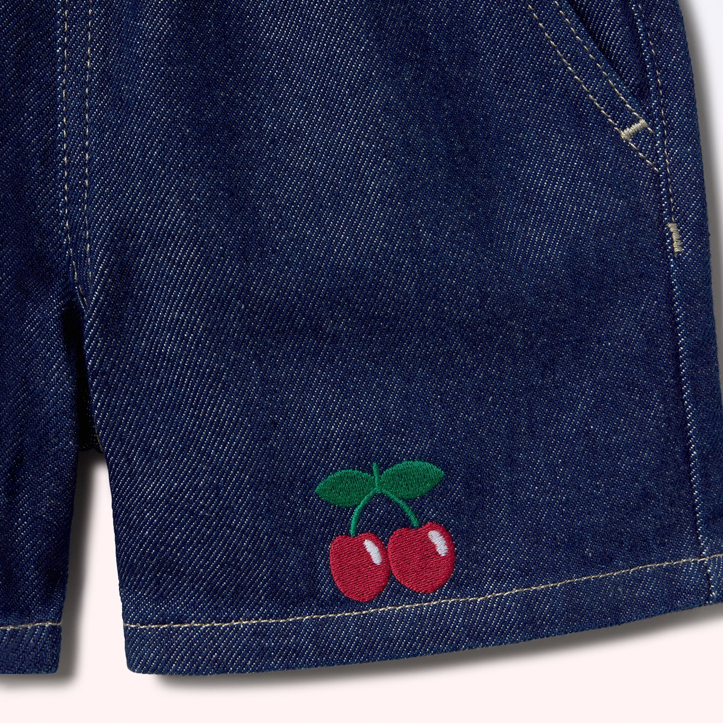 SHORT DENIM KIDS DARK-JEAN