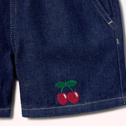 SHORT DENIM KIDS DARK-JEAN