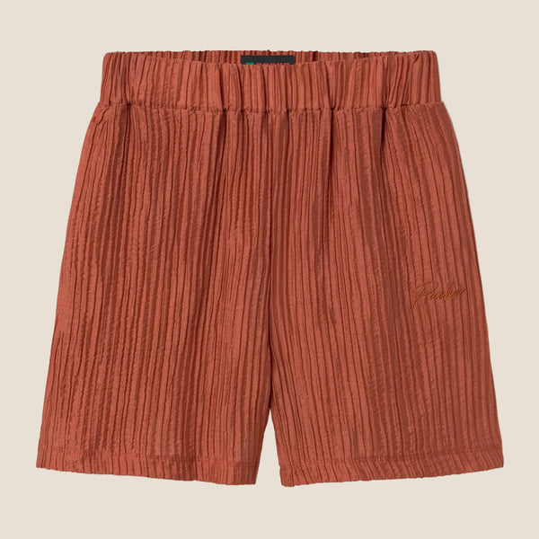 SHORT PLEATTED ORANGE - second image