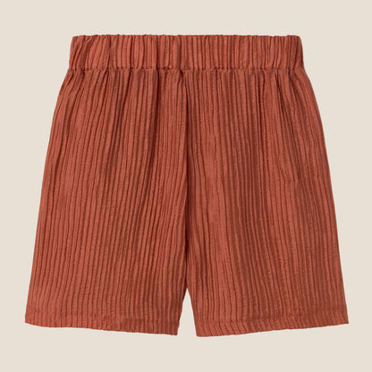 SHORT PLEATTED ORANGE