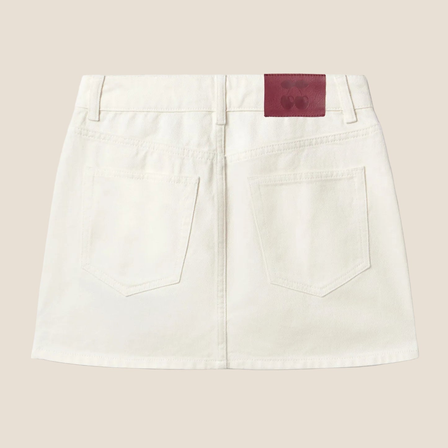 SKIRT LOST IN MUSIC ECRU