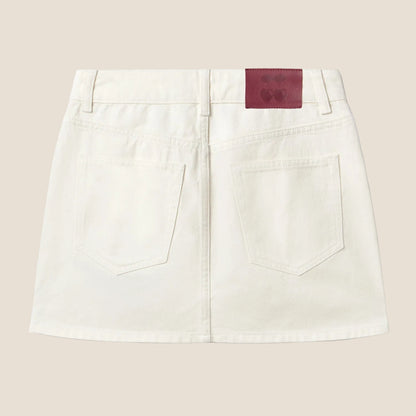 SKIRT LOST IN MUSIC ECRU