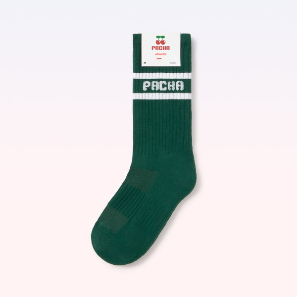 SOCK ATHLETIC GREEN - second image