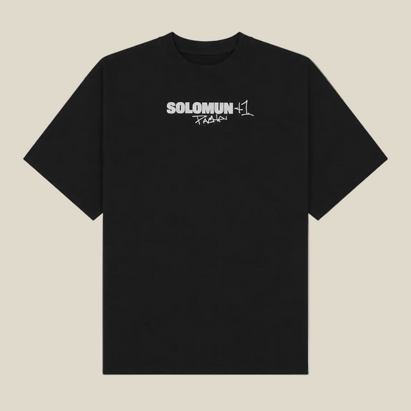 T-SHIRT SOLOMUN MUSIC GRAPHIC BLACK - second image