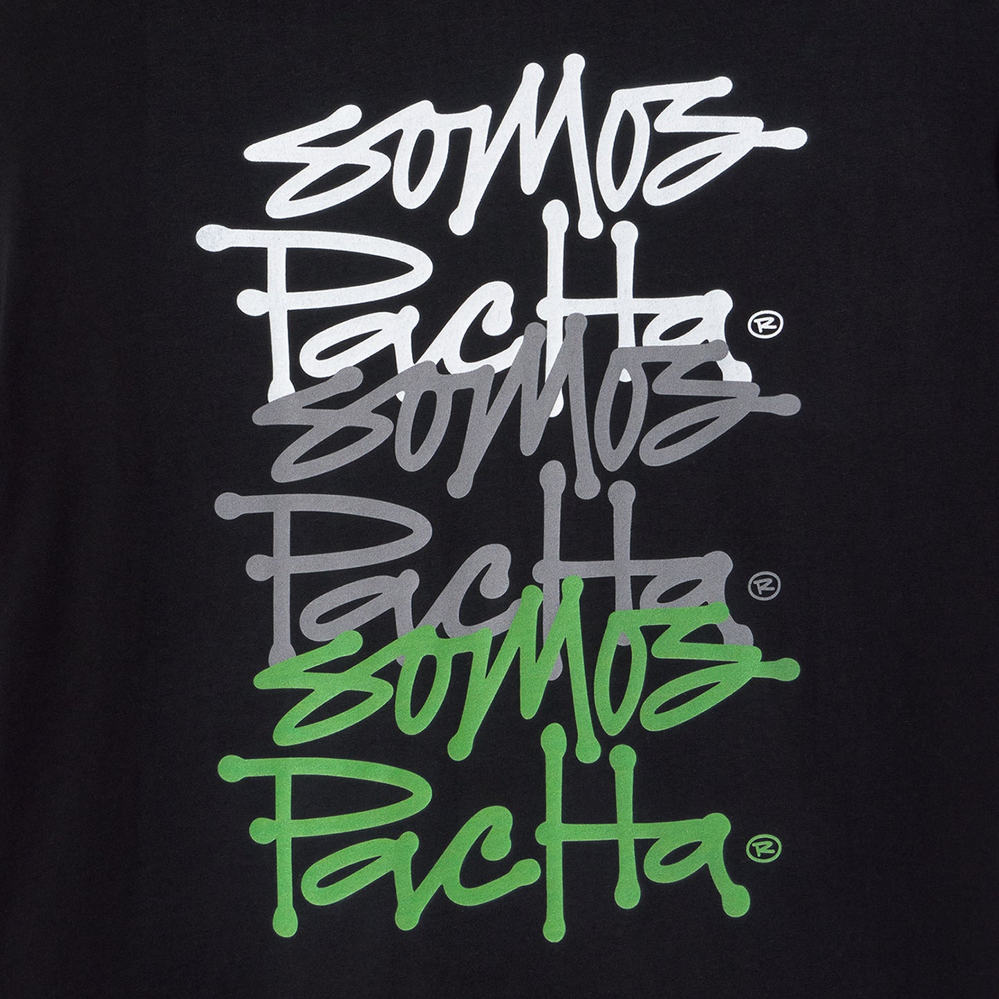 T-SHIRT SOMOS PACHA BLACK