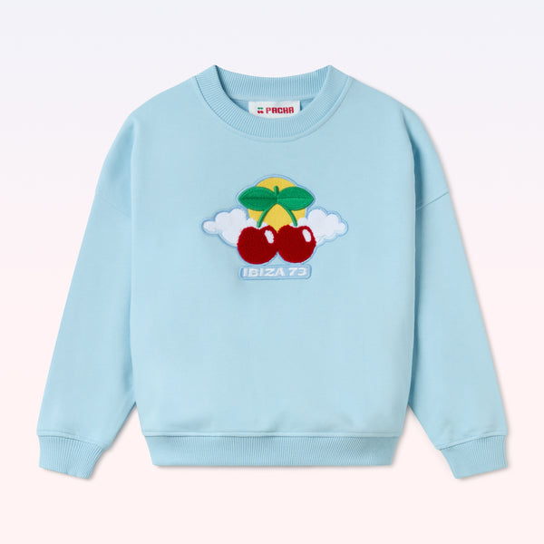Sweat-shirt de nuage d'enfants - second image
