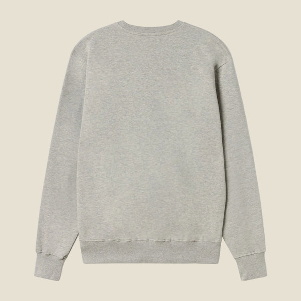 SWEATSHIRT EMBROIDERED GREY - second image