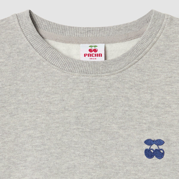 Basic Embroidered Sweatshirt - second image