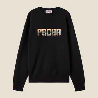 SWEATSHIRT HOUSE PACHA BLACK