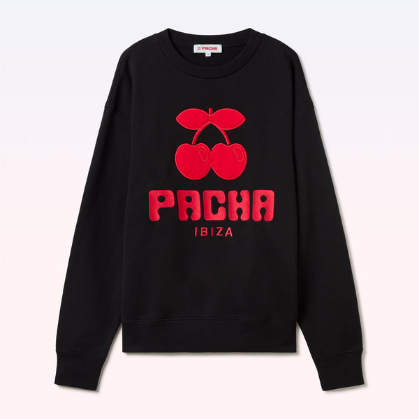 Sweat-shirt cerise