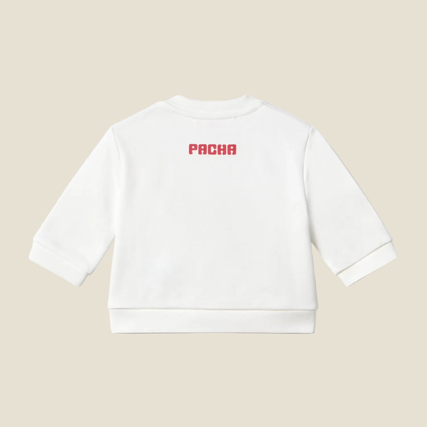 SWEATSHIRT SUN&MOON BABY OFF-WHITE