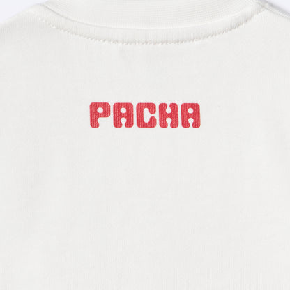 SWEATSHIRT SUN&MOON BABY OFF-WHITE