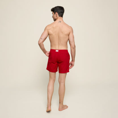 SWIMSHORT LIAM RED
