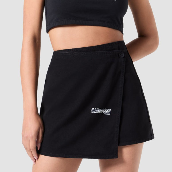 Black Wrap Skirt 1973