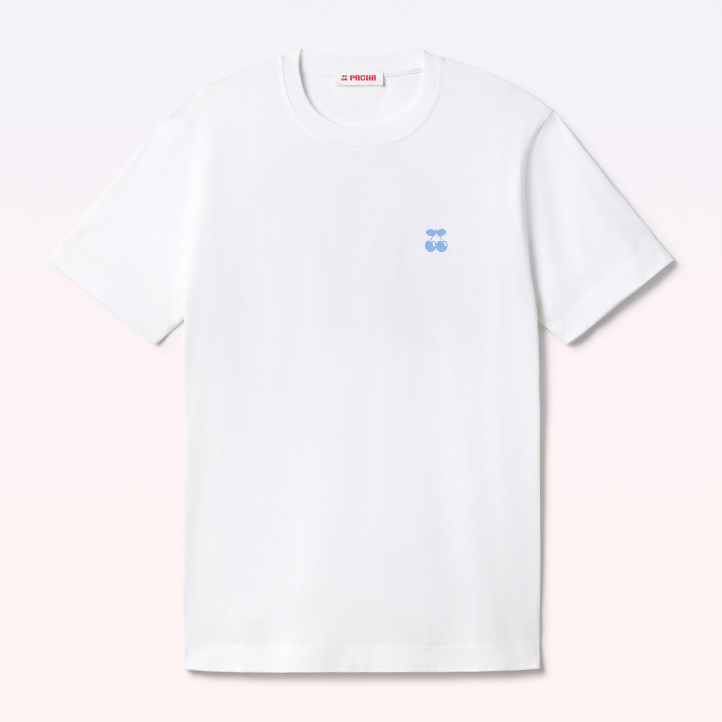 T-SHIRT ACUARELA WHITE-BLUE