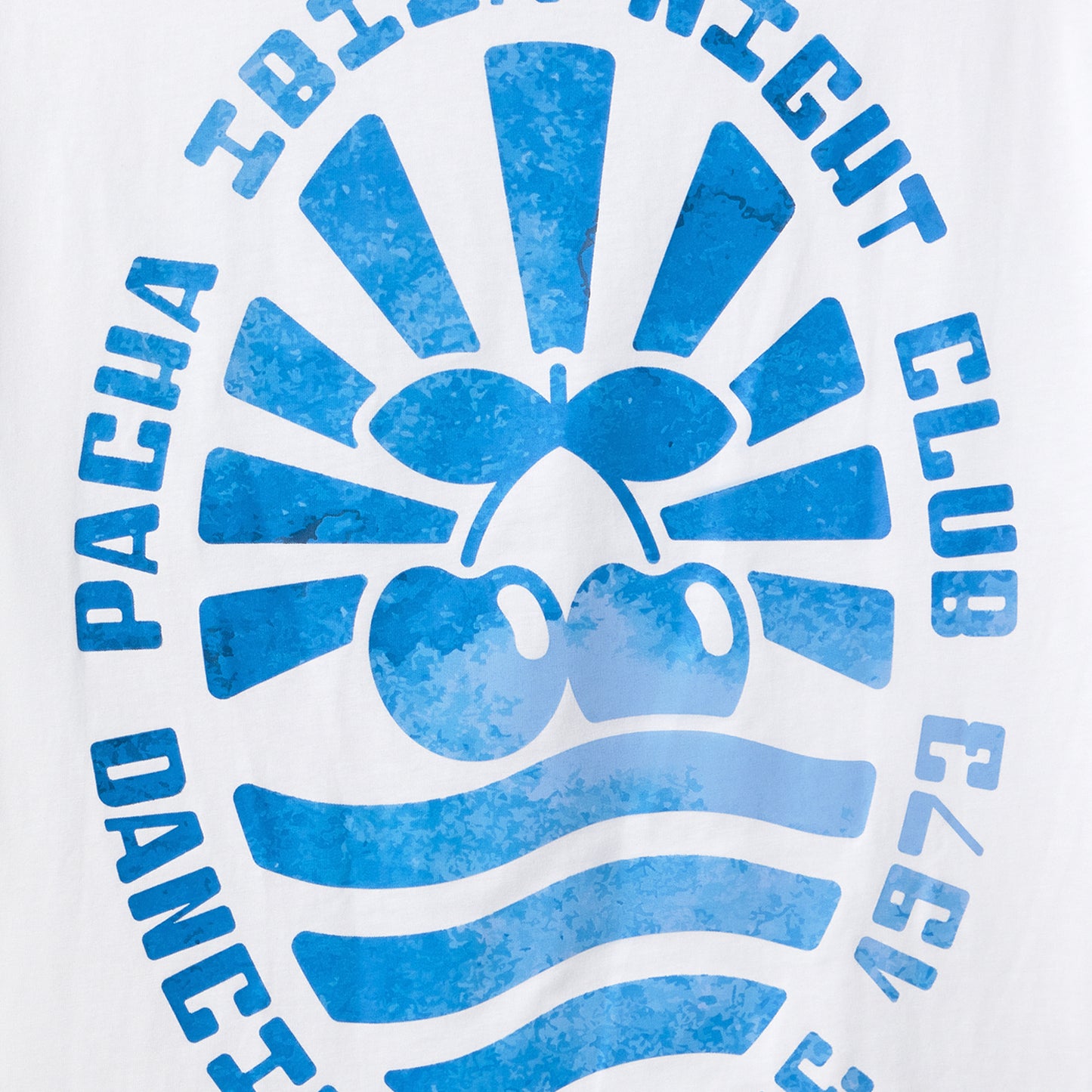 T-SHIRT ACUARELA WHITE-BLUE
