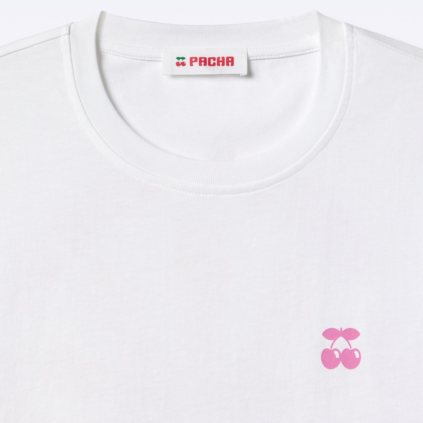 T-SHIRT ACUARELA WHITE-ORANGE