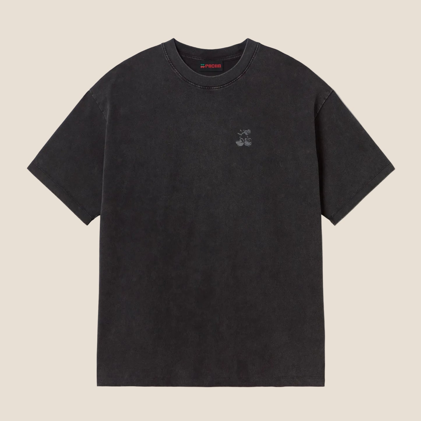 T-SHIRT BROKEN CHERRY BLACK