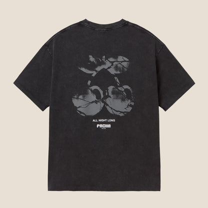 T-SHIRT BROKEN CHERRY BLACK