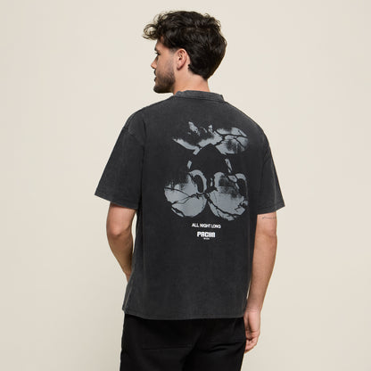 T-SHIRT BROKEN CHERRY BLACK