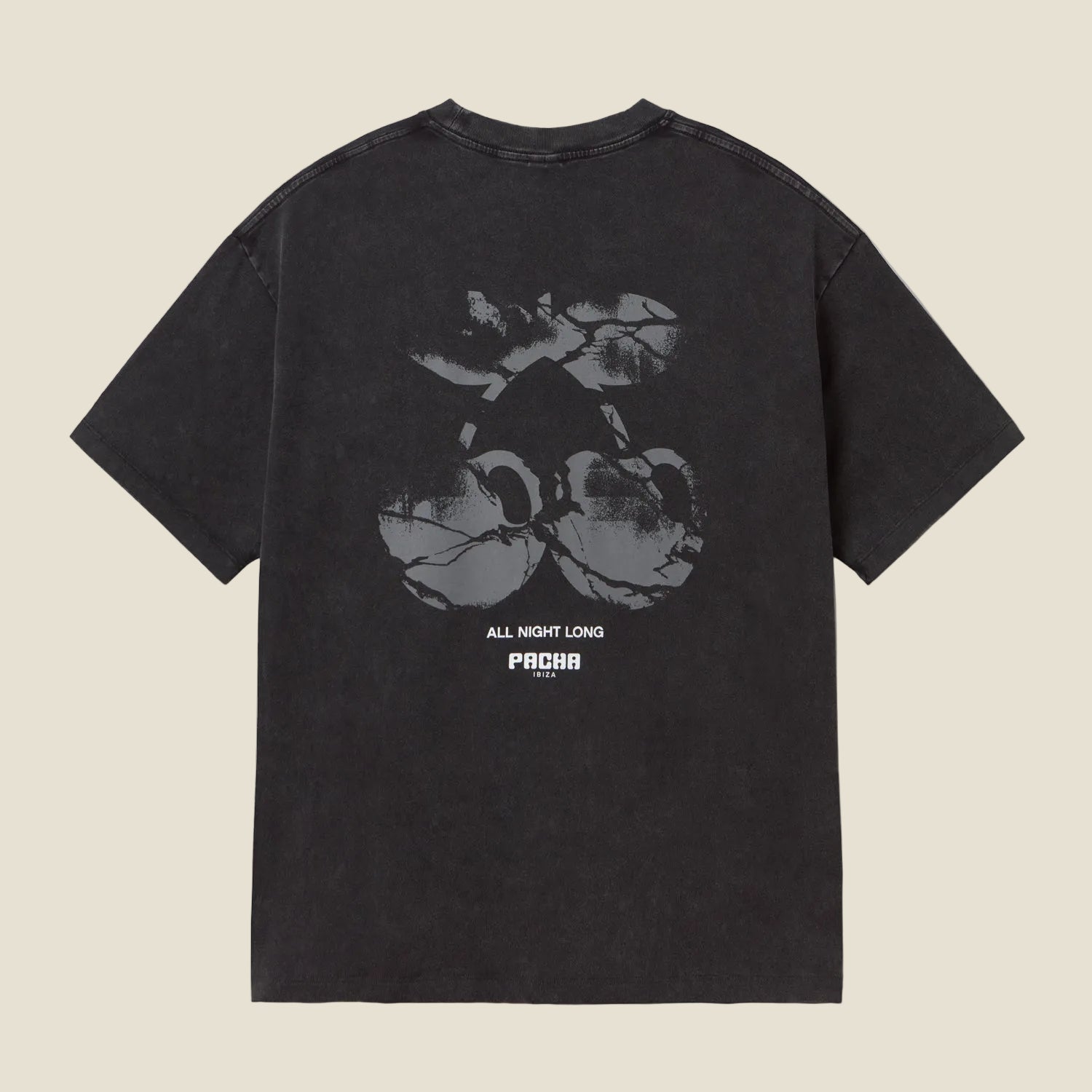 T-SHIRT BROKEN CHERRY BLACK – Pacha
