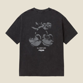 T-SHIRT BROKEN CHERRY DARK GREY