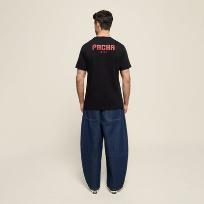 T-SHIRT BASIC CHERRY MAN BLACK
