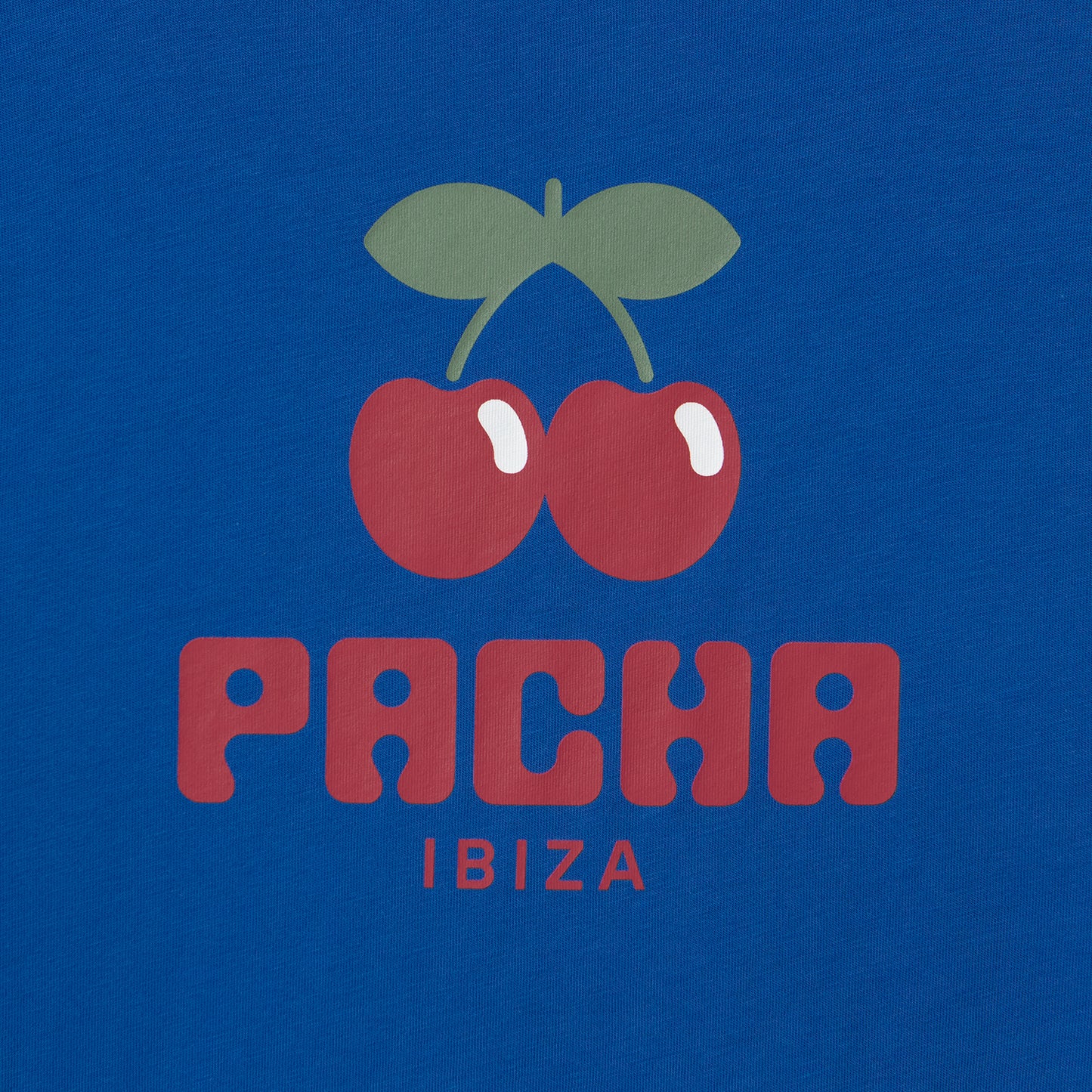 T-SHIRT CHERRY POCKET KIDS BLUE