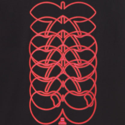 T-SHIRT CHERRYS BLACK-RED