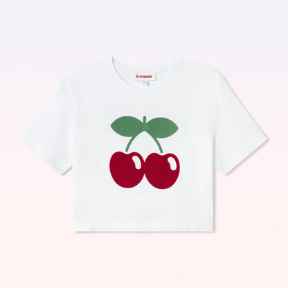 Camiseta Cherry Crop