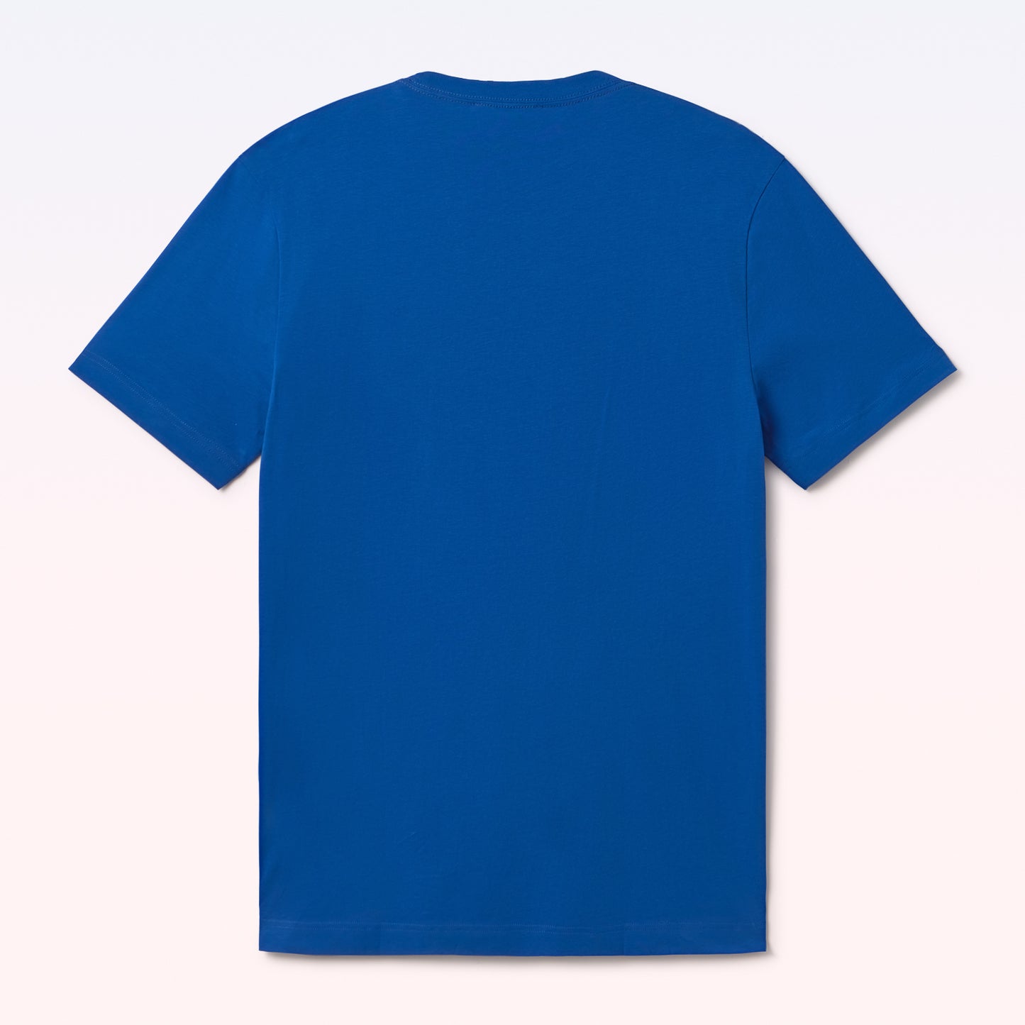 T-SHIRT EMBROIDERED CHERRY BLUE ELECTRIC