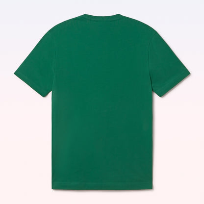 T-SHIRT EMBROIDERED CHERRY GREEN
