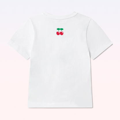 T-SHIRT FLOWER ES VEDRÁ KIDS WHITE