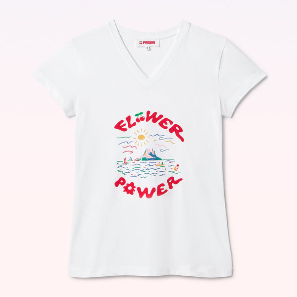 T-SHIRT FLOWER ES VEDRÁ WOMEN