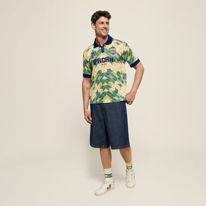 T-SHIRT FOOTBALL GROOVE PACHA YELLOW