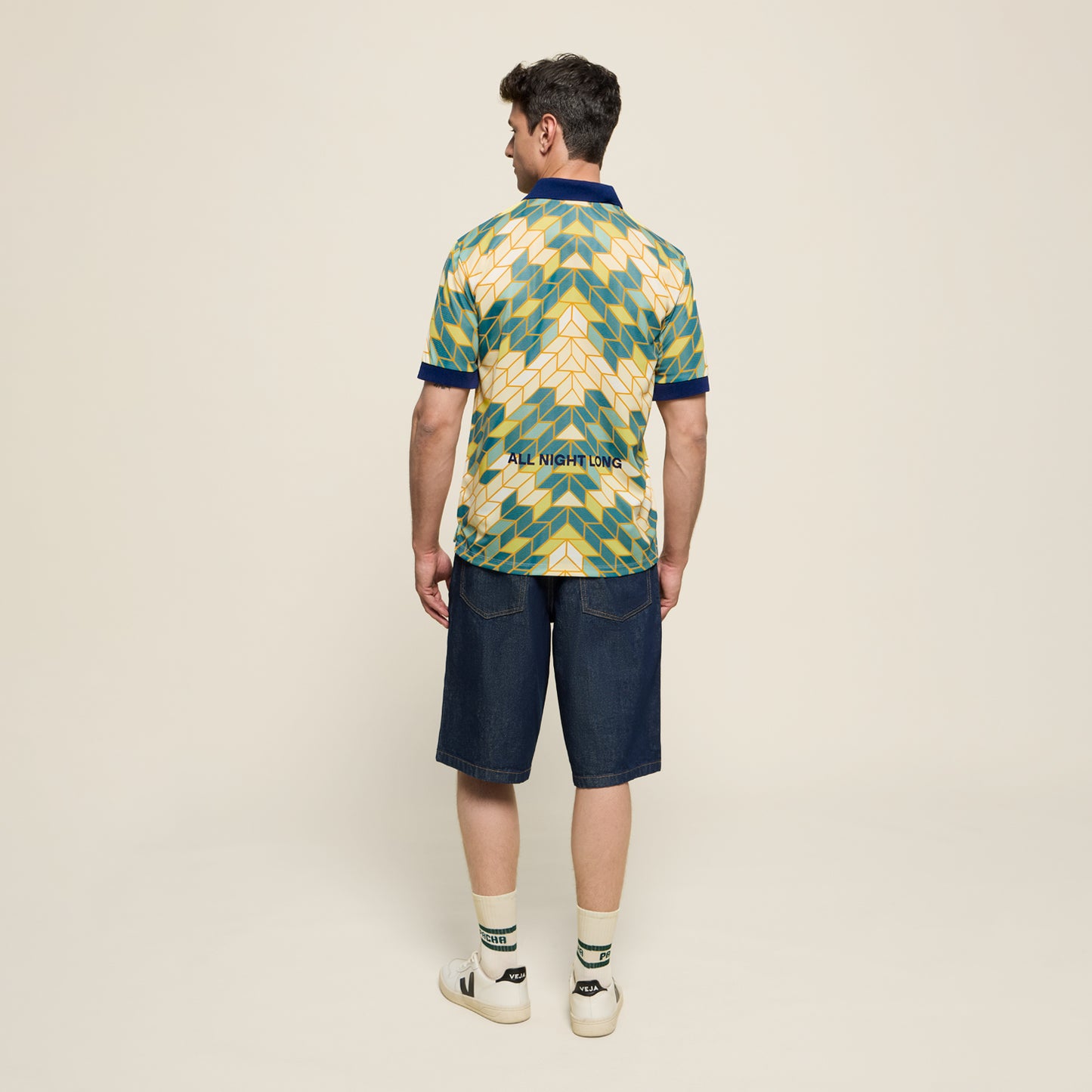 T-SHIRT FOOTBALL GROOVE PACHA YELLOW