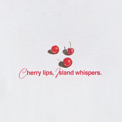 T-SHIRT ISLAND WHISPERS WHITE