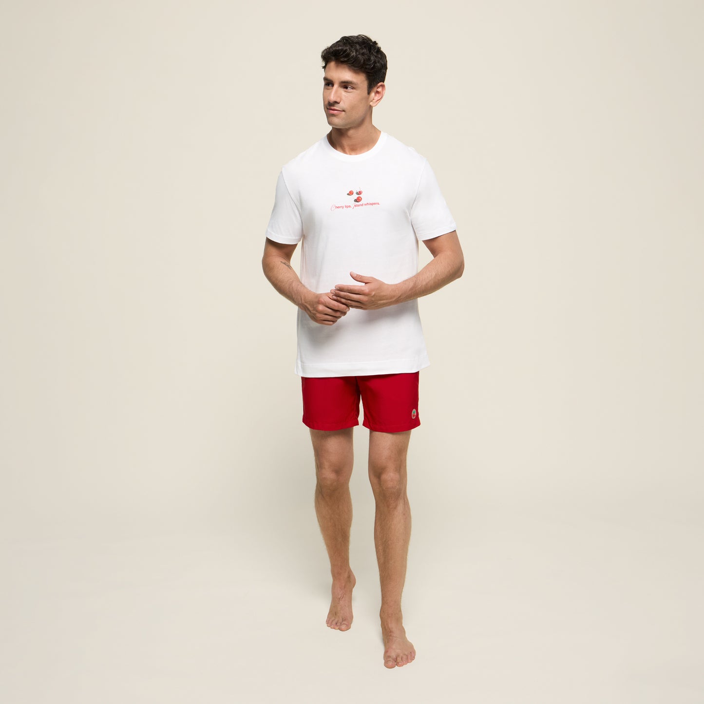 T-SHIRT ISLAND WHISPERS WHITE