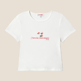 RIBBED CROP ISLAND WHISPERS WHITE
